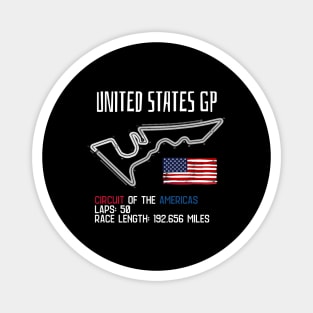 Circuit of the Americas, Austin GP, Texas, formula 1, usa grand prix Magnet